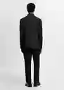 Blazer Americana Boston Negro Talla 48 Hombre Mango