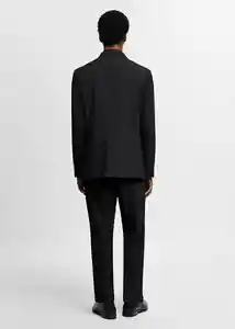 Blazer Americana Boston Negro Talla 48 Hombre Mango