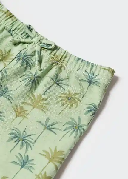 Short Bañador Palmbb Khaki Talla 51 Niños Mango