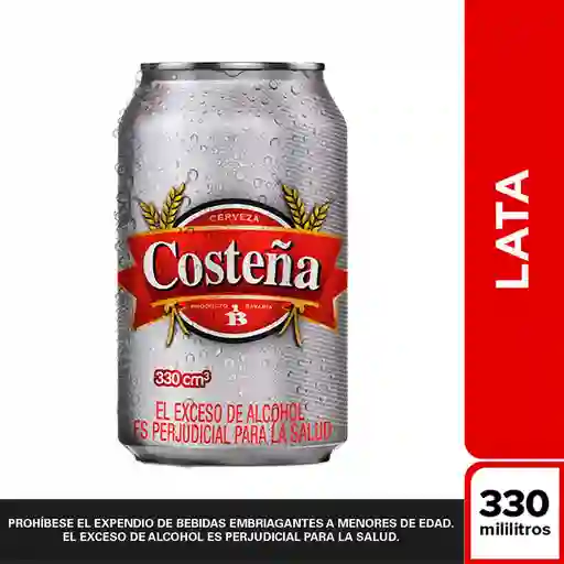 Cerveza Costeña Lta 330ml