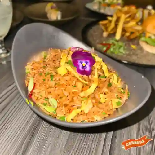 Salmon Rice Al Wok