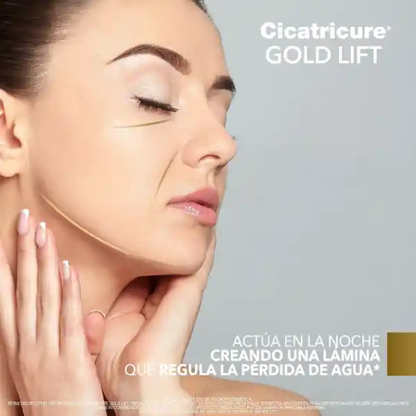 Cicatricure Crema Facial Antiarrugas Gold Lift Noche 