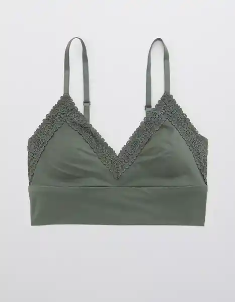 Bralette Aerie Verde Talla Large American Eagle 26933178