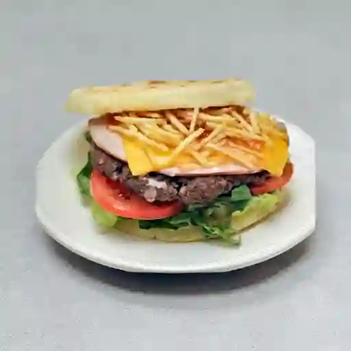 Arepa Hamburguesa