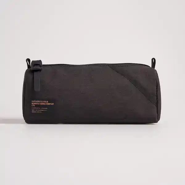 Superdry Estuche Detroit Pencil Case Hombre Negro Talla U