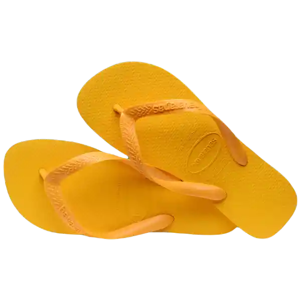 Sandalias Top Amarillo Oro Talla 42 4000029 Havaianas