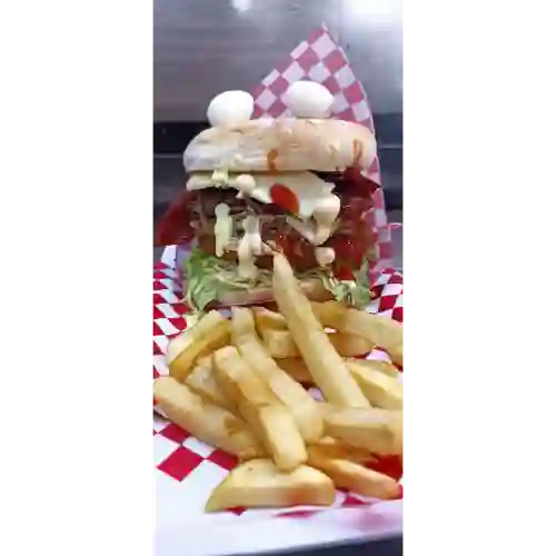 Hamburguesa Mega Kikos en Combo