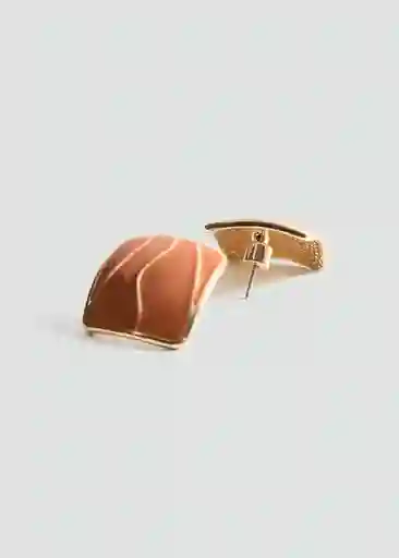 Pendientes Adriana Naranja Talla 99 Mujer Mango