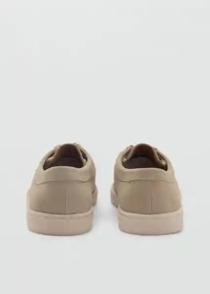 Zapatos Easywa Beige Talla 46 Hombre Mango