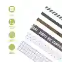 Set de Cintas Adhesivas Black & White Miniso