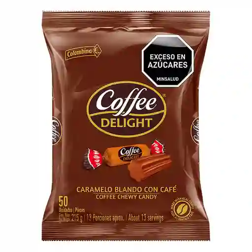 Coffee Delight Caramelo Blando con Café