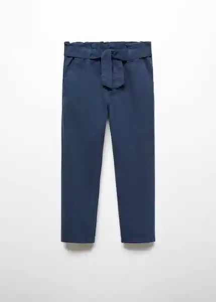 Pantalón Mandy Navy Talla 12 Niña Mango