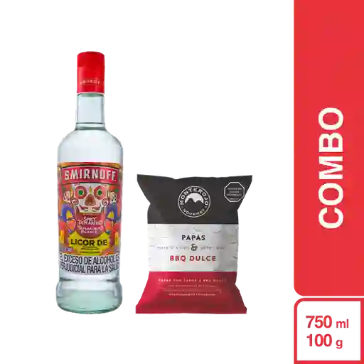 Combo Smirnoff Spicy Tamarindo + Monterojo Papas Bbq Dulce