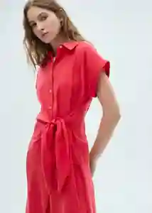 Vestido Bosco-W Coral Talla XS Mujer Mango