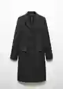 Abrigo New Negro Talla XL Mujer Mango