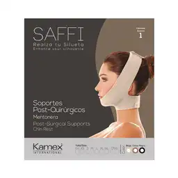 Saffi Soporte Post Quirúrgico Mentonera Color Beige