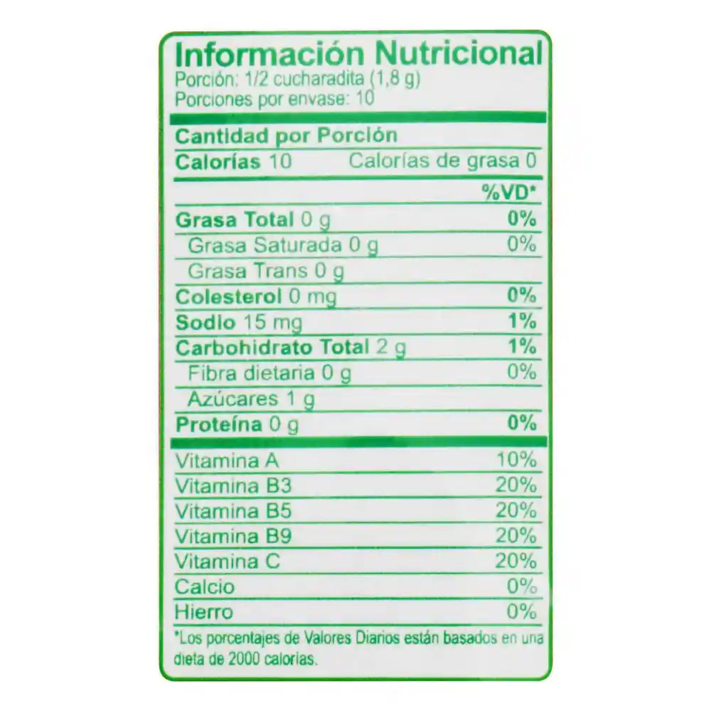 Frutiño Mezcla en Polvo para Preparar Bebida Sabor Corozo