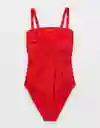 Vestido Ropa Aerie Rojo Talla: SMALL 6096572 American Eagle