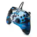 Power A Control Alámbrico Para Xbox One Azul Camuflado