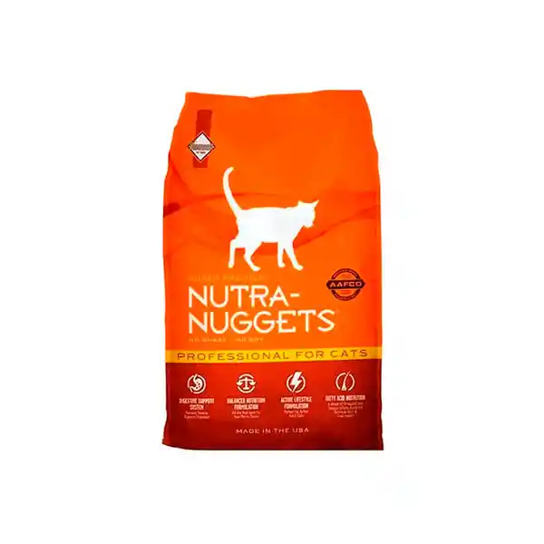 Nutra Nuggets Alimento Para Gato Professional Pollo Arroz 3 Kg