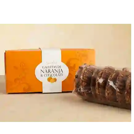 Galletas Naranja y Chocolate en Caja