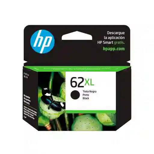 Hp Cartucho de Tinta 62Xl Negro