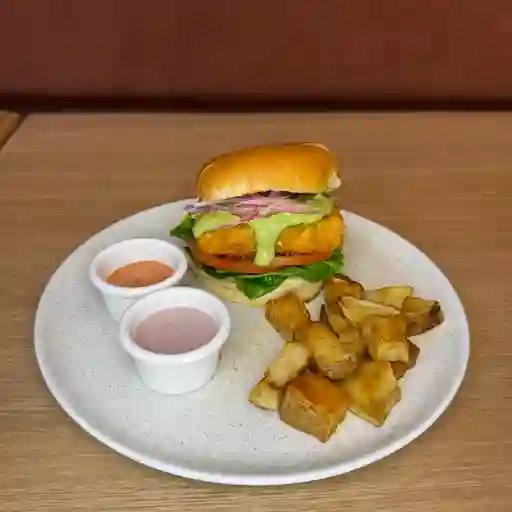 Tofu burger