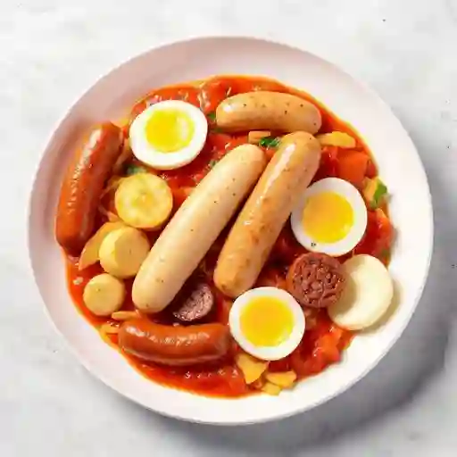 Salchipapa especial 4p