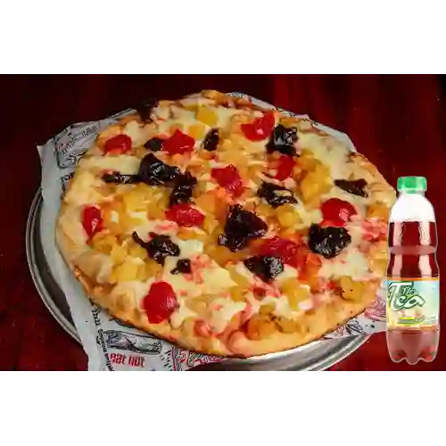 Combo Pizza Tropical 22cm + Mr Tea Durazno 600 ml