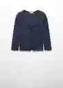 Camiseta Paris Navy Talla 20 Niñas Mango