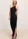 Sandalias Mika Negro Talla 39 Mujer Mango