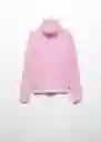 Buzo Jersey Puri Rosa Talla 24 Mujer Mango