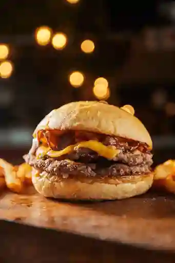 Combo smash bacon burger