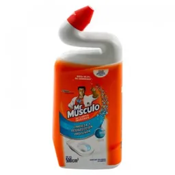 Mr Musculo Limpiador Líquido Desinfectante para Inodoro marina, 500ml