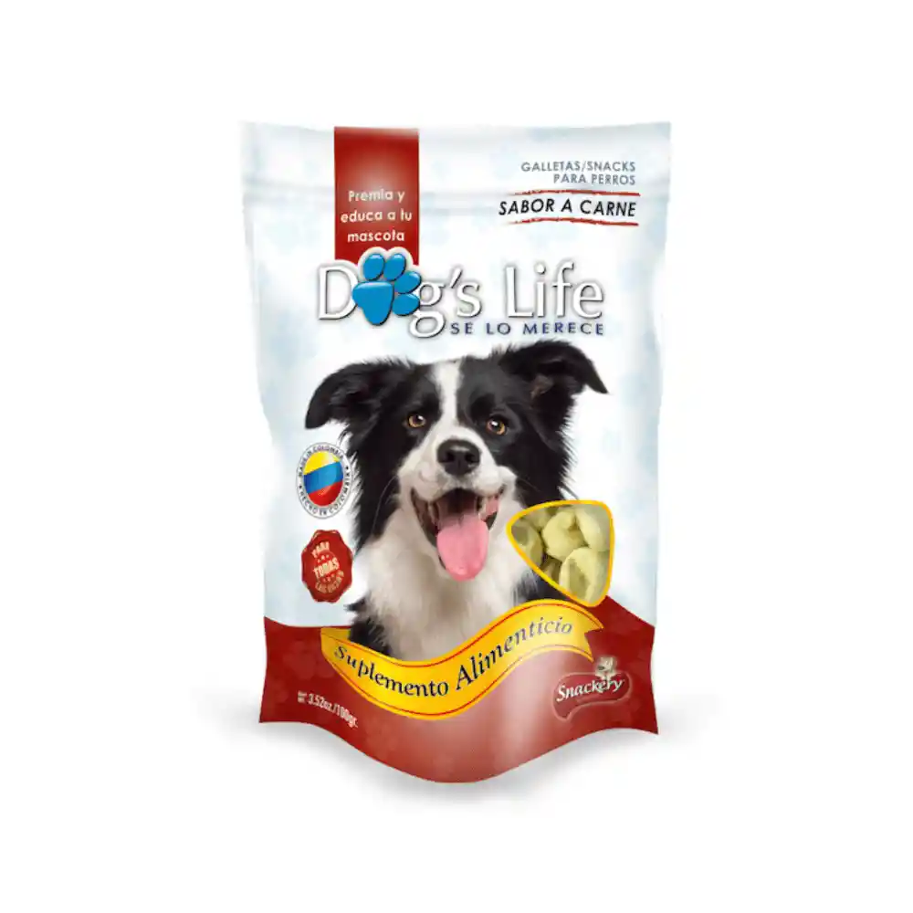 Galletas Dogs Live Para Perro Sabor Carne