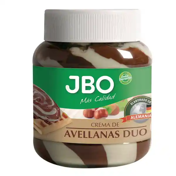 Jbo Crema de Untar Cacao Dúo