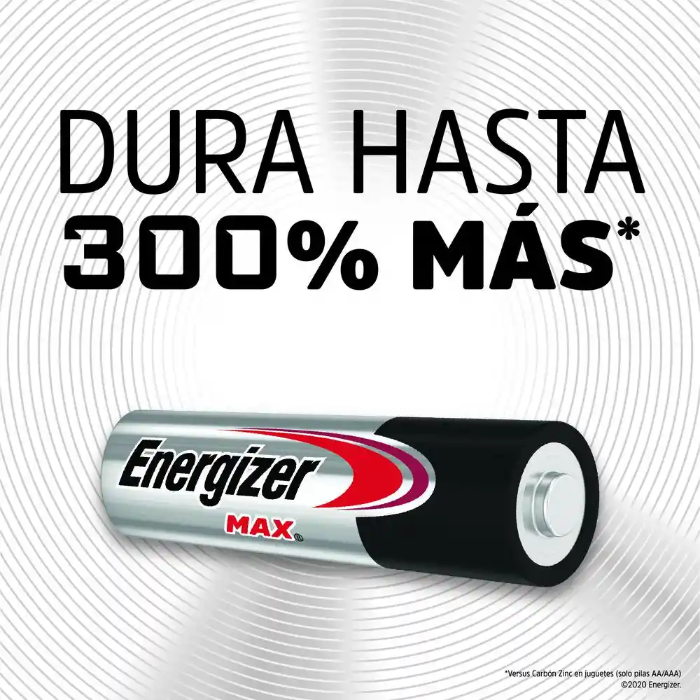 Energizer Max Pilas Alcalinas AAA2