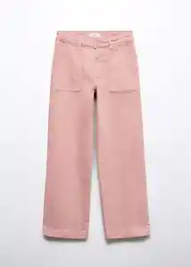 Pantalón Utilitys Terracota Talla 18 Teen Niñas Mango