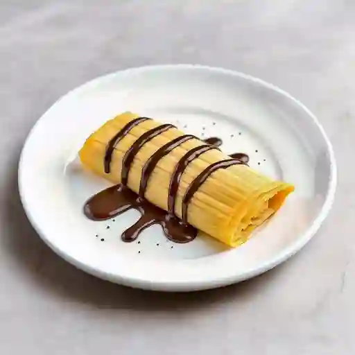 Tamal Con Chocolate