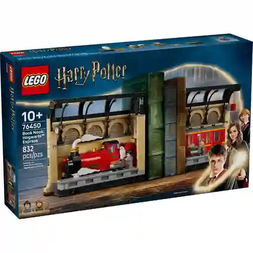 Set Construcción Rincón Entre Libros: Expreso de Hogwarts Lego