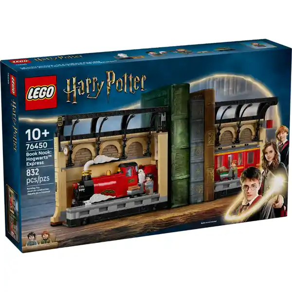 Set Construcción Rincón Entre Libros: Expreso de Hogwarts Lego