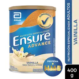 Ensure Alimento en Polvo Advance Sabor Vainilla