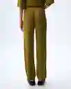 Pantalón Mujer Verde Talla 10 631G001_VER170836 Americanino