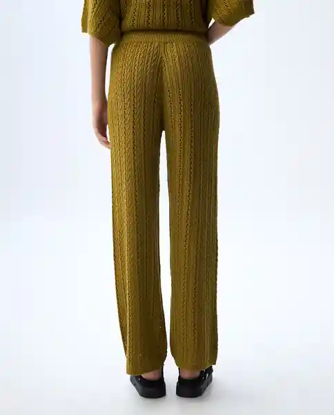 Pantalón Mujer Verde Talla 10 631G001_VER170836 Americanino