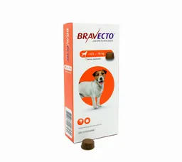 Bravecto Tableta Masticable para Perros Pequeños 1Comprimido (s)