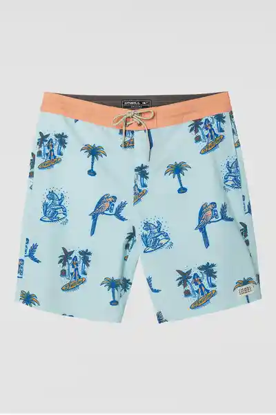 ONeill Short de Baño Schubert Cruzer Azul Talla 36