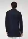 Abrigo Hake-I Navy Talla XS Hombre Mango
