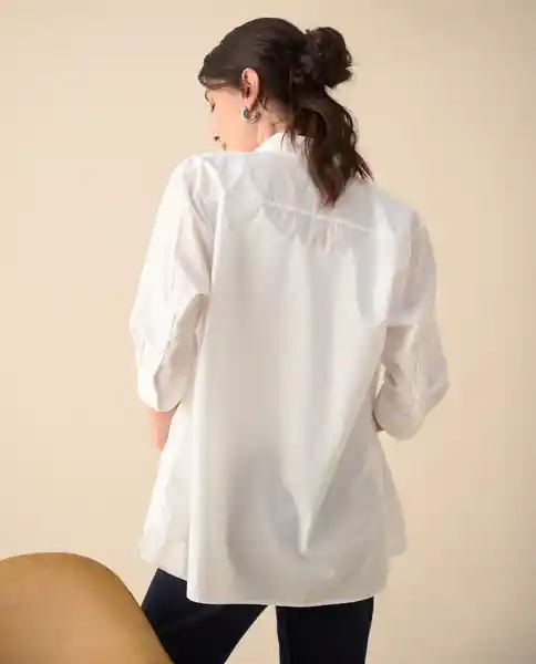 Camisa Blanco 0 Claro Talla XL 111G000 Espirit