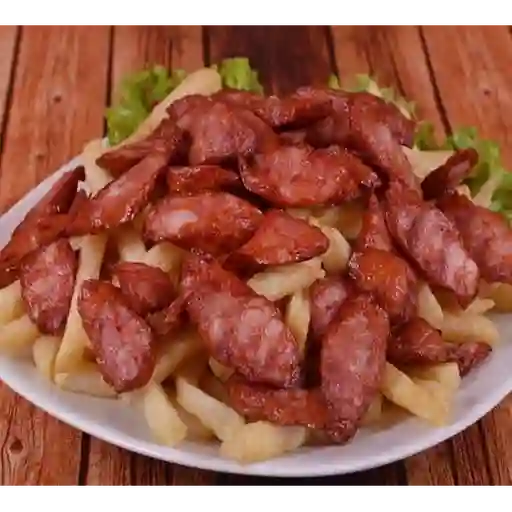 Choripapas clasica