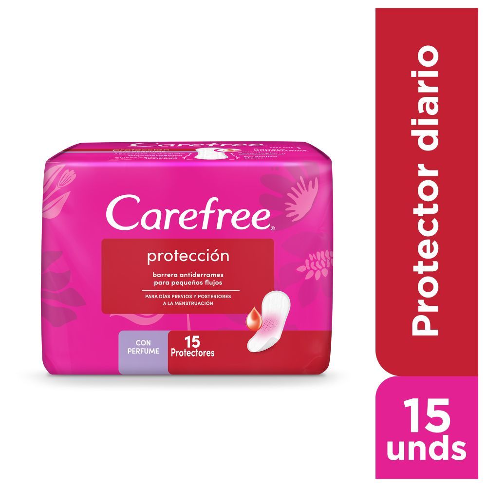 Protectores CAREFREE Protección 15 UND